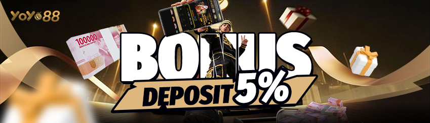 PROMO BONUS DEPOSIT HARIAN 5%	